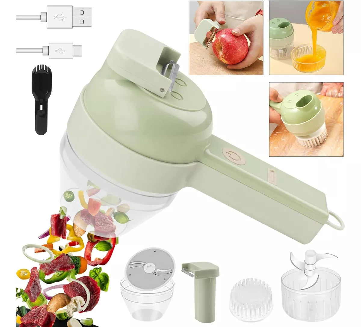 FRESHCHOP™  CORTADOR DE VERDURAS ELÉCTRICO